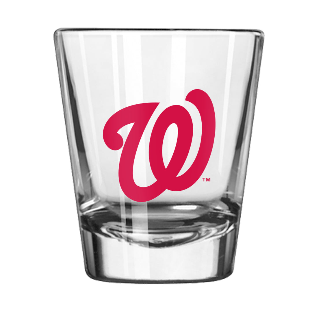 Logo Brands Washington Pint-Glas 473 Ml | Gestreift, Robustes Glas Für Bier, Limo & Mehr