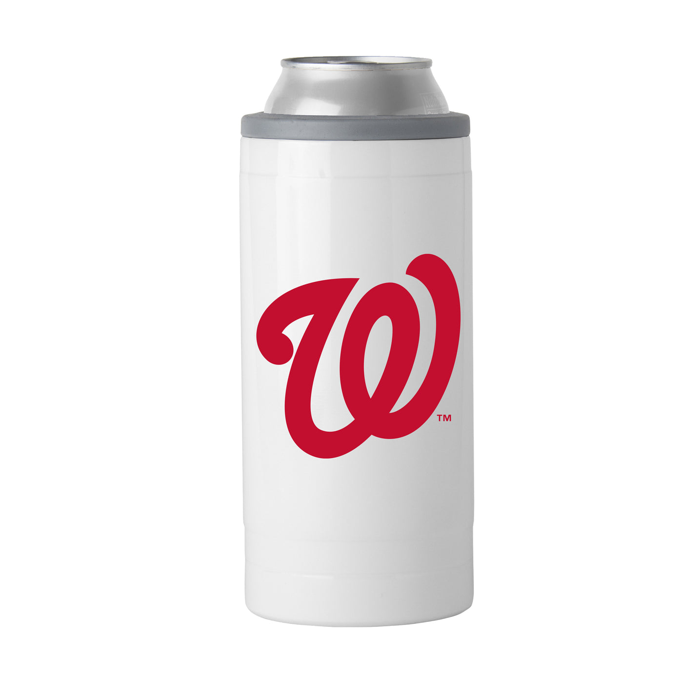 Washington Nat'ls Letterman 12 oz Slim Can Coolie