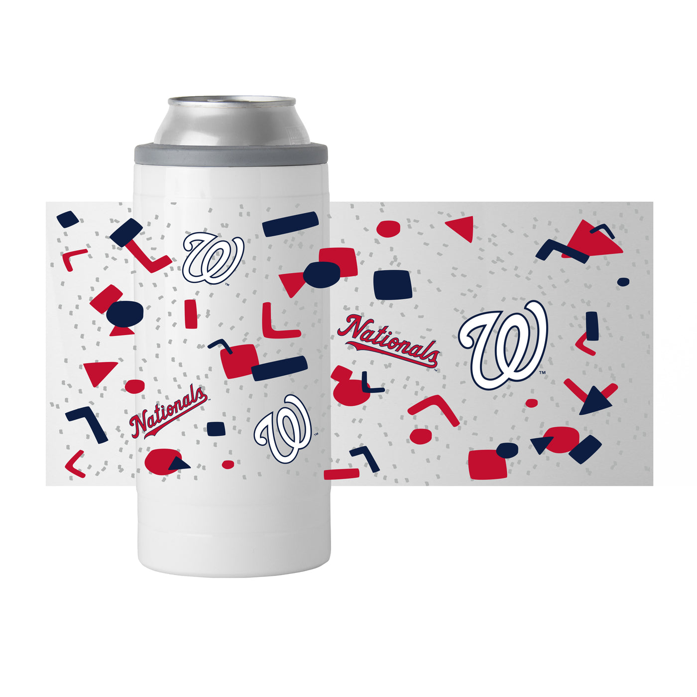 Washington Nationals 12oz Flashback Slim Can Coolie