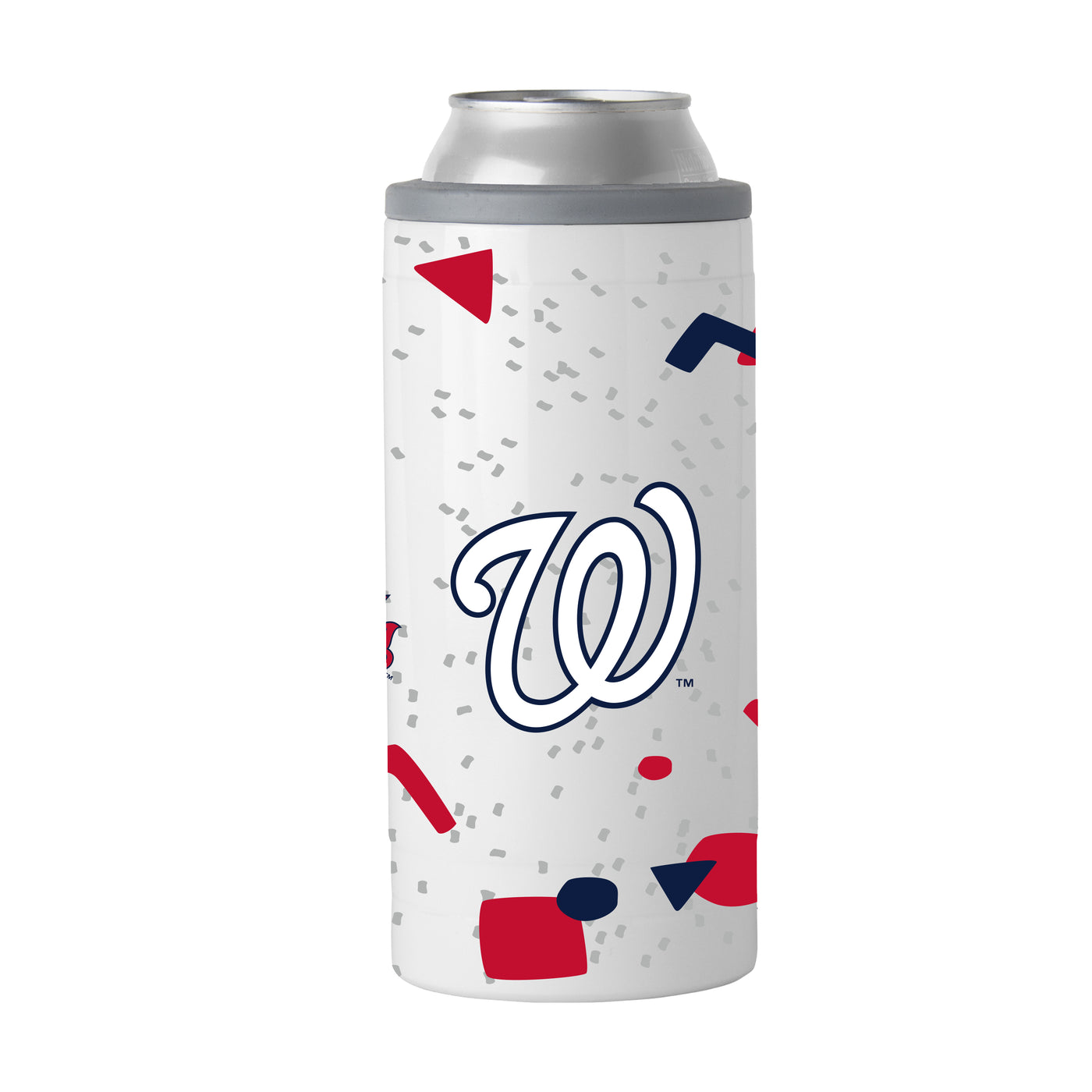 Washington Nationals 12oz Flashback Slim Can Coolie