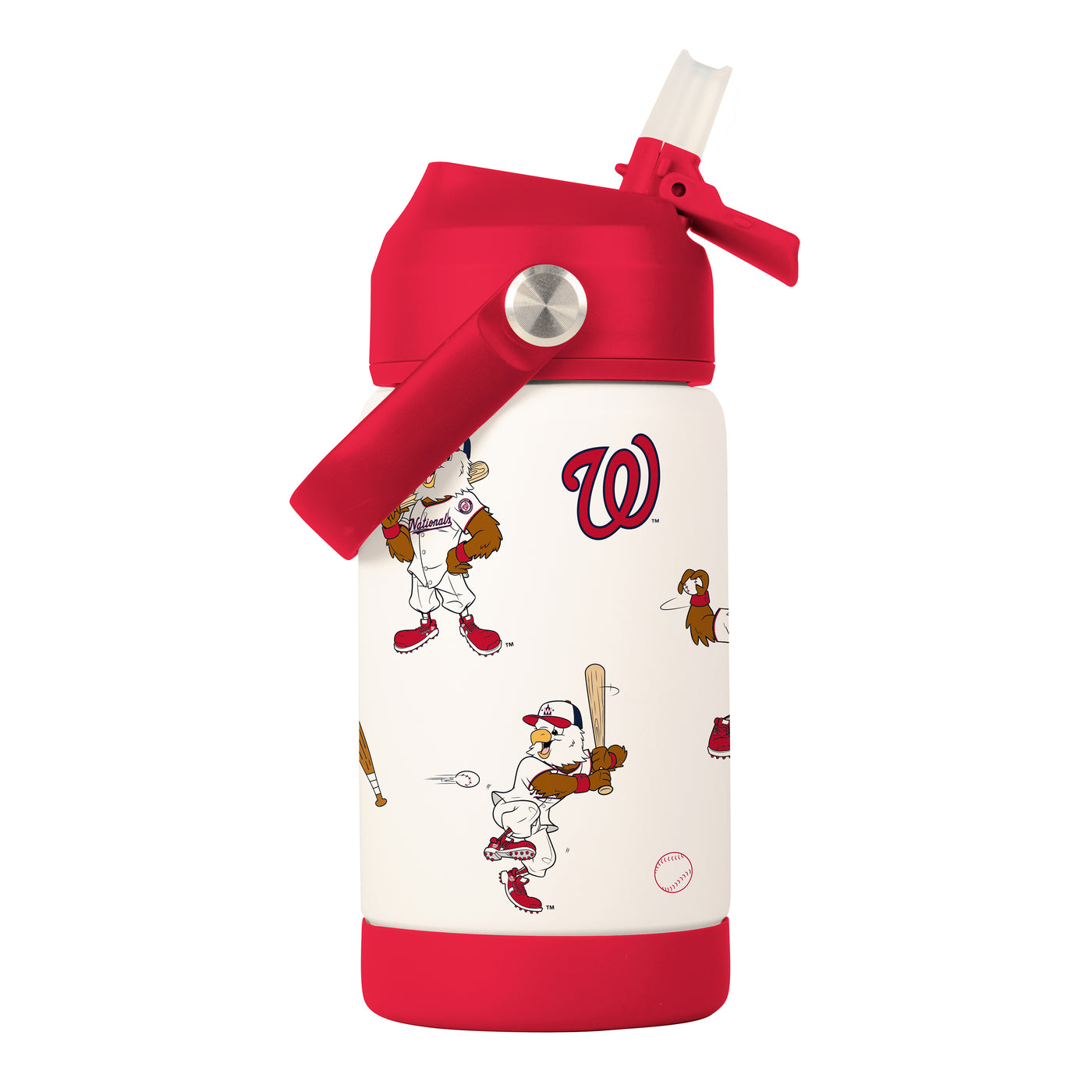 Washington Nationals 12oz Mascot SS Kids Bottle