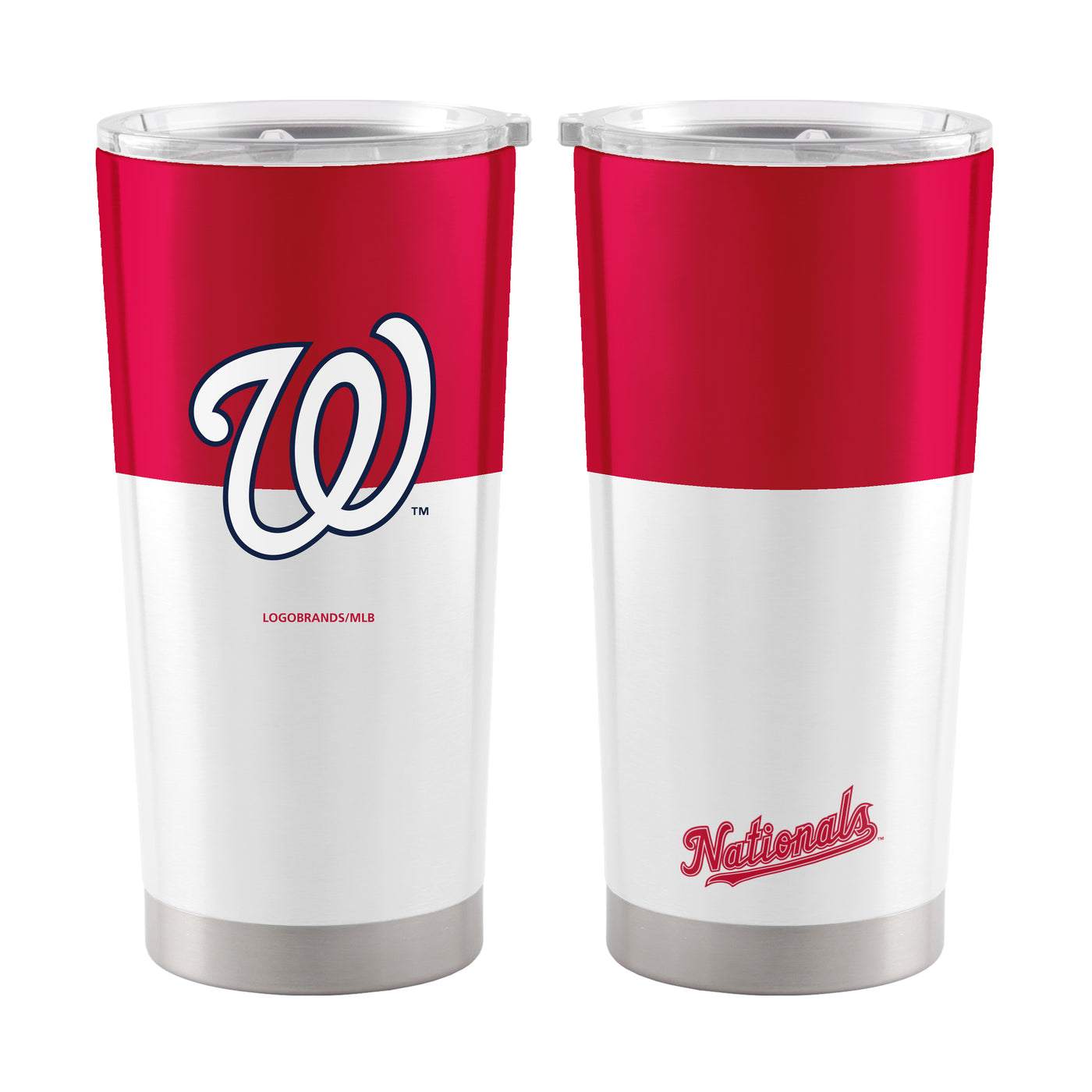 Washington Nationals 20oz Colorblock Stainless Tumbler - Logo Brands