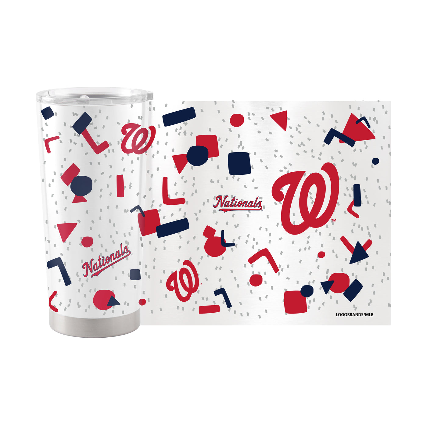 Washington Nationals 20oz Flashback Stainless Steel Tumbler