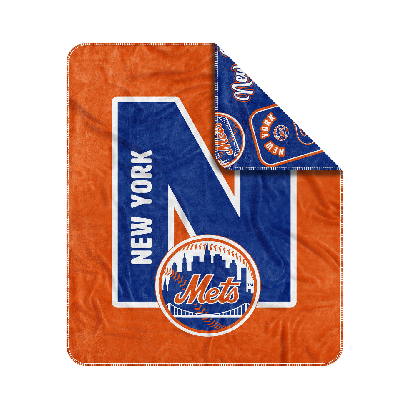 NY Mets Dream Weave Throw 50x60
