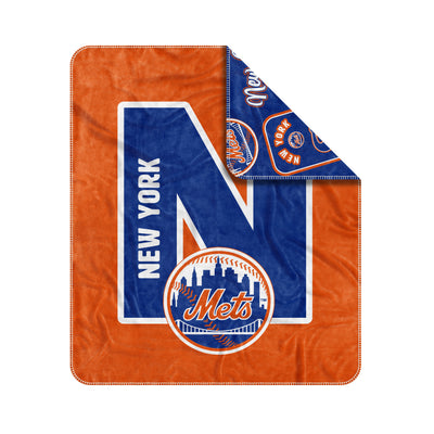NY Mets Dream Weave Throw 50x60