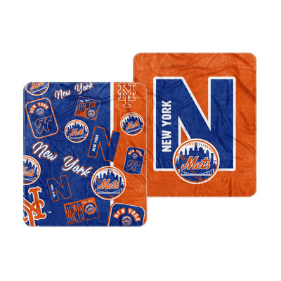 NY Mets Dream Weave Throw 50x60