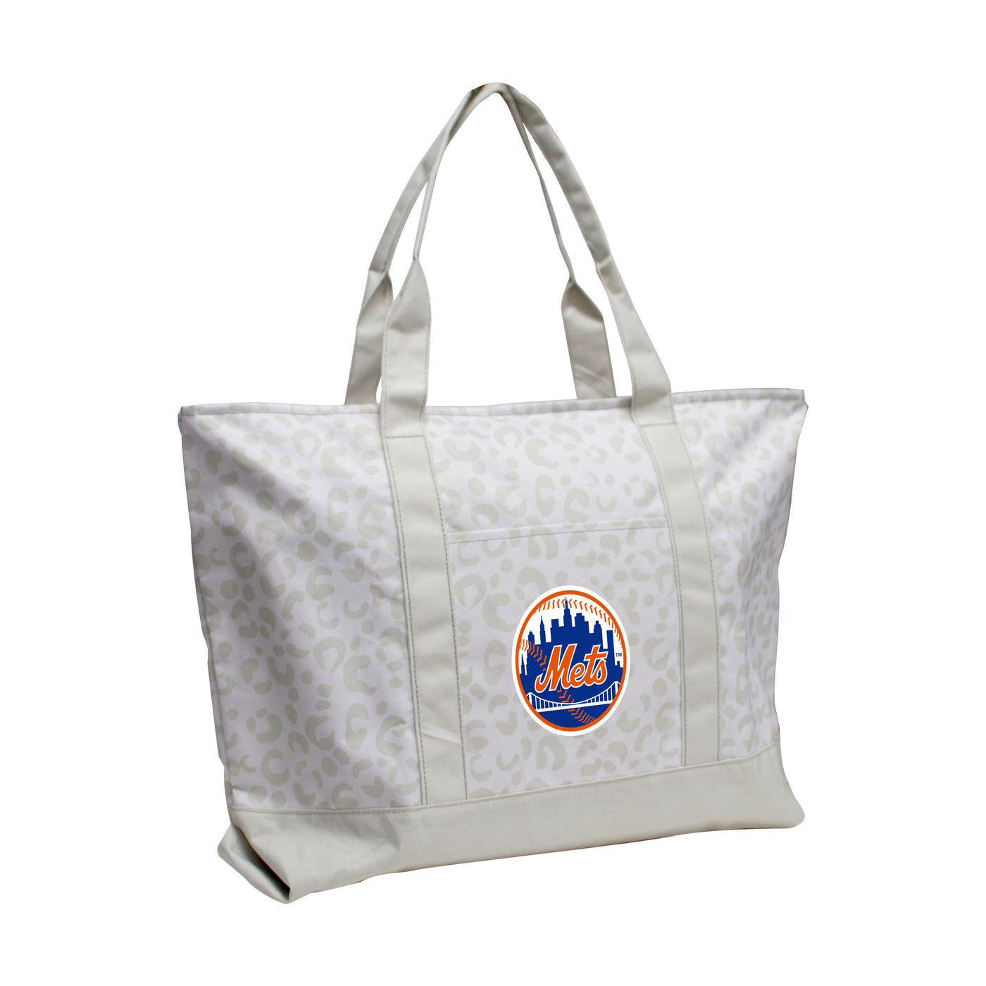 New York Mets Leopard Pattern Tote - Logo Brands