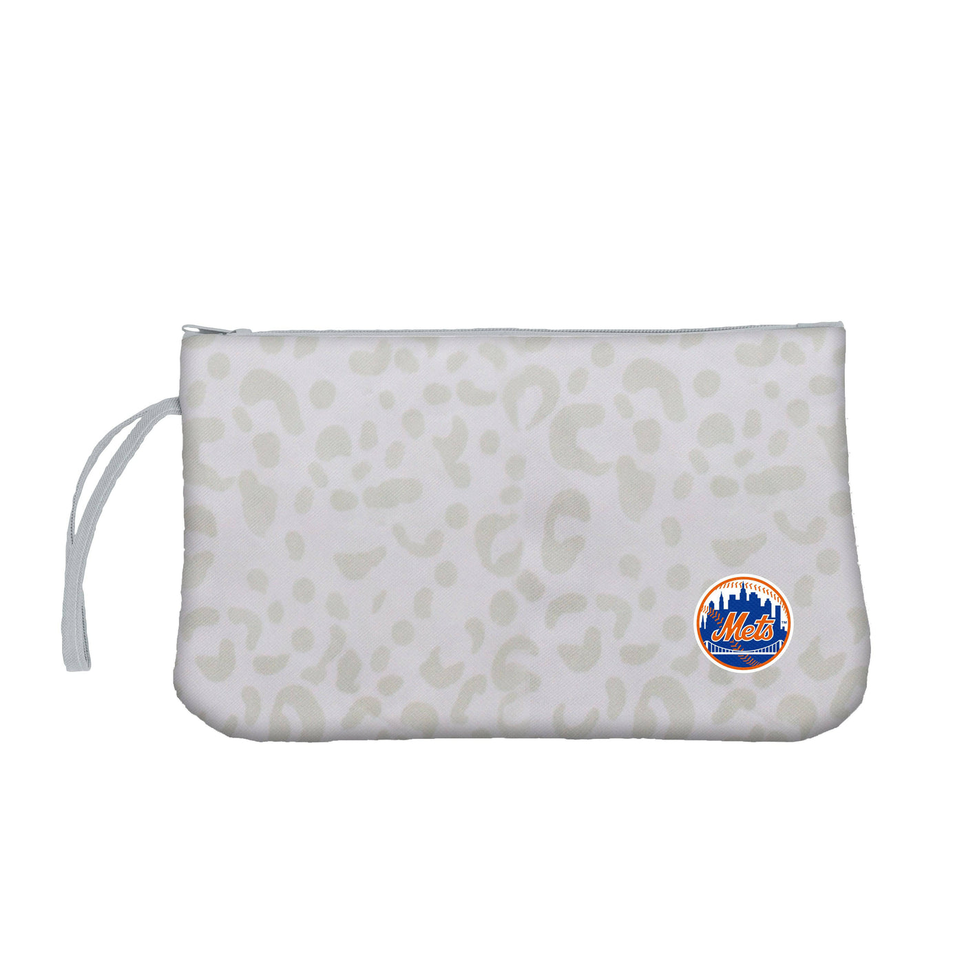 New York Mets Leopard Print Wristlet