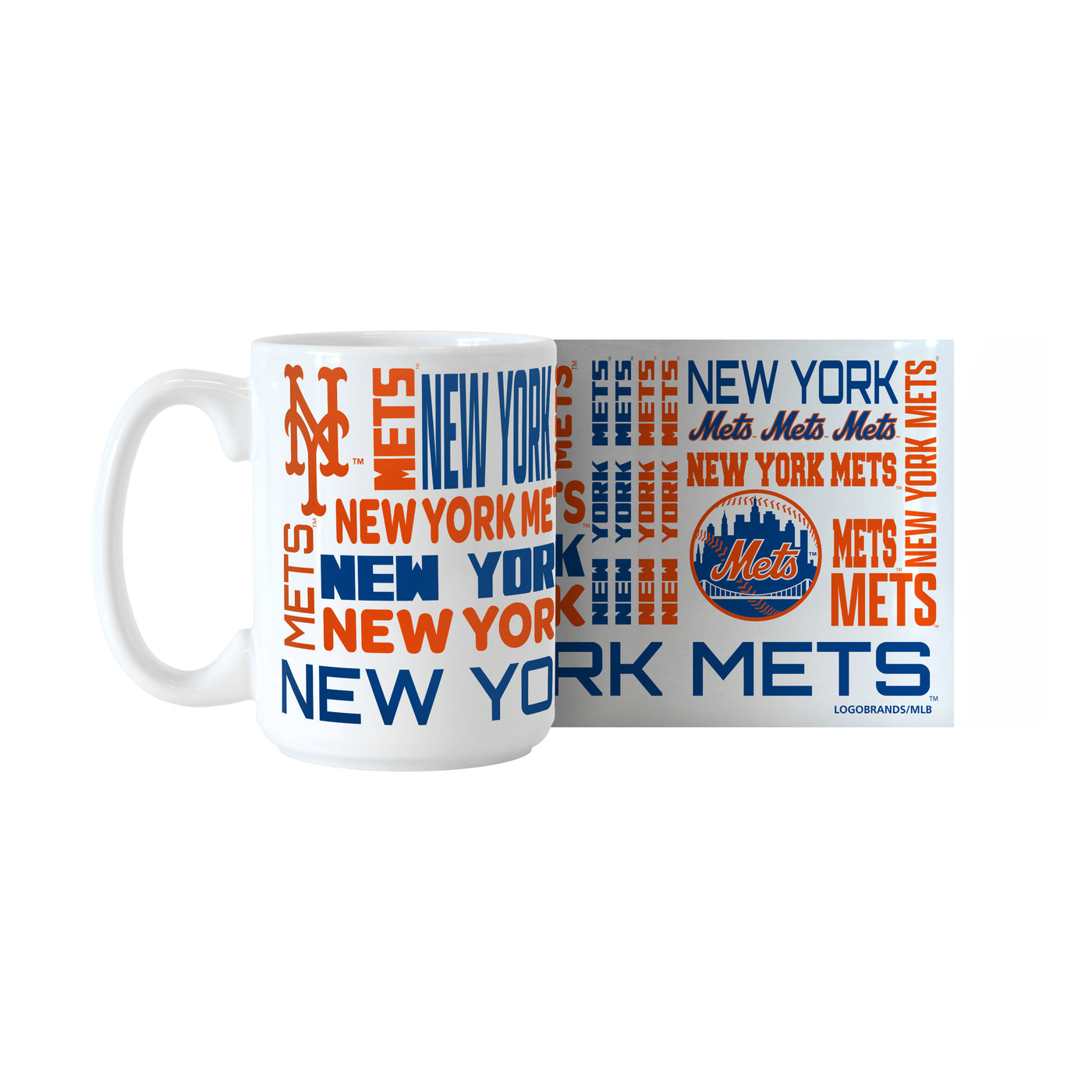 New York Mets 15oz Spirit Sublimated Mug