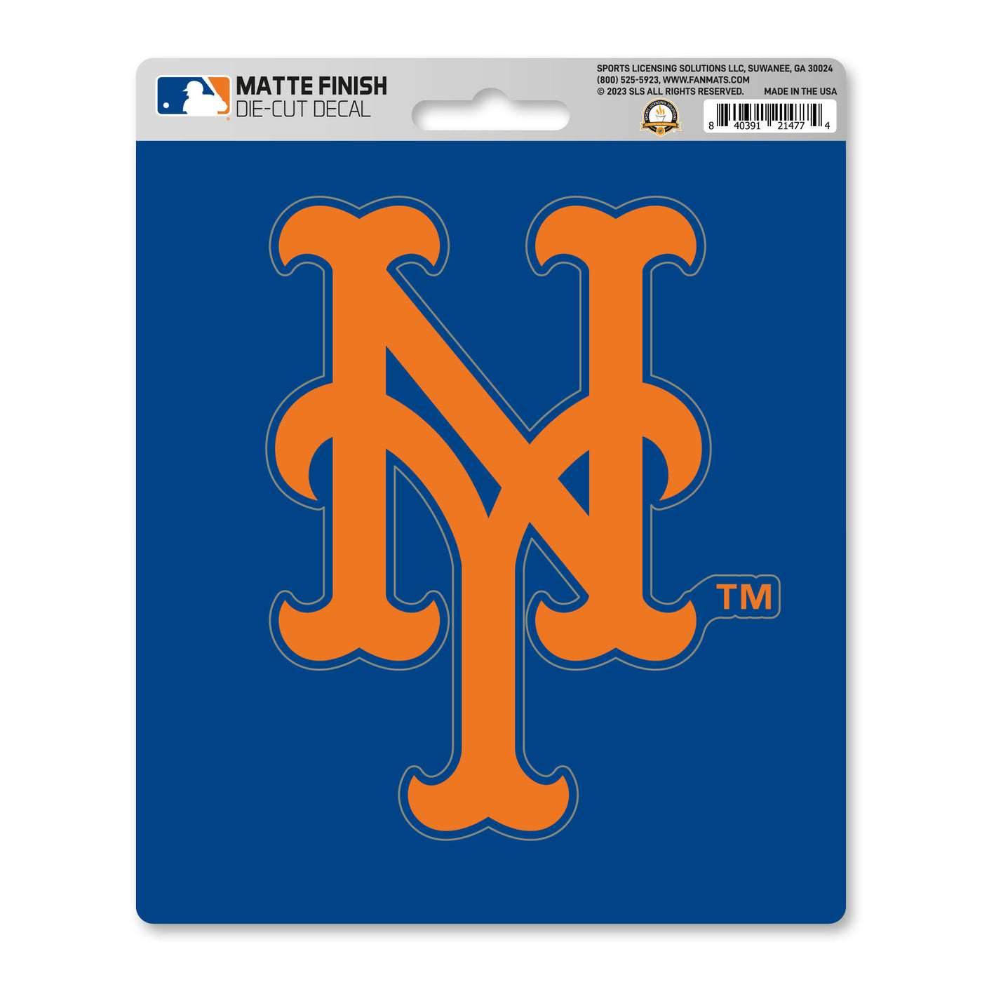 MLB - New York Mets Matte Decal