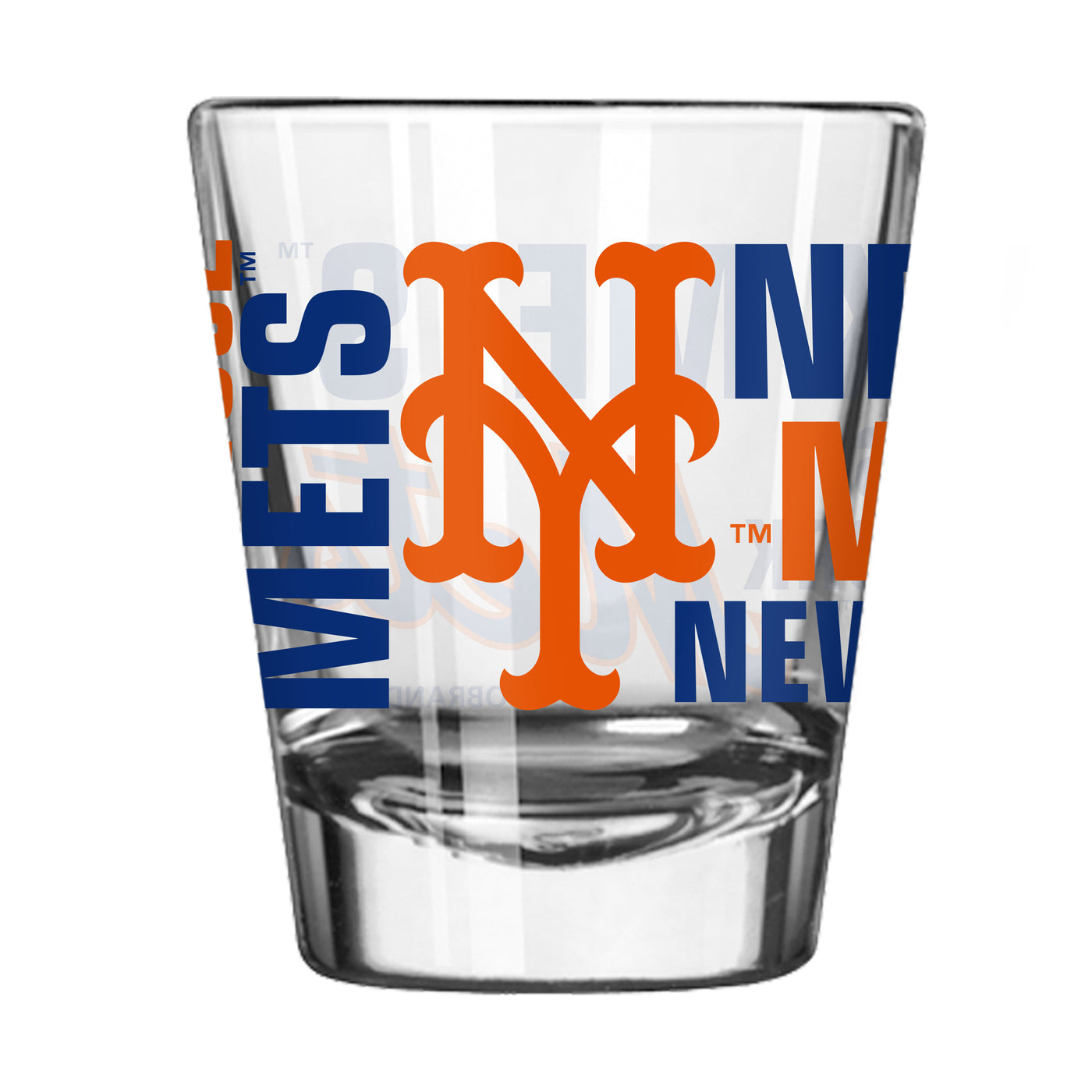 New York Mets 2oz Spirit Shot Glass