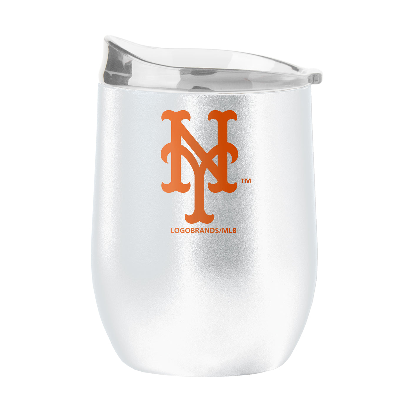 New York Mets 16oz Swagger Powder Coat Curved Bev