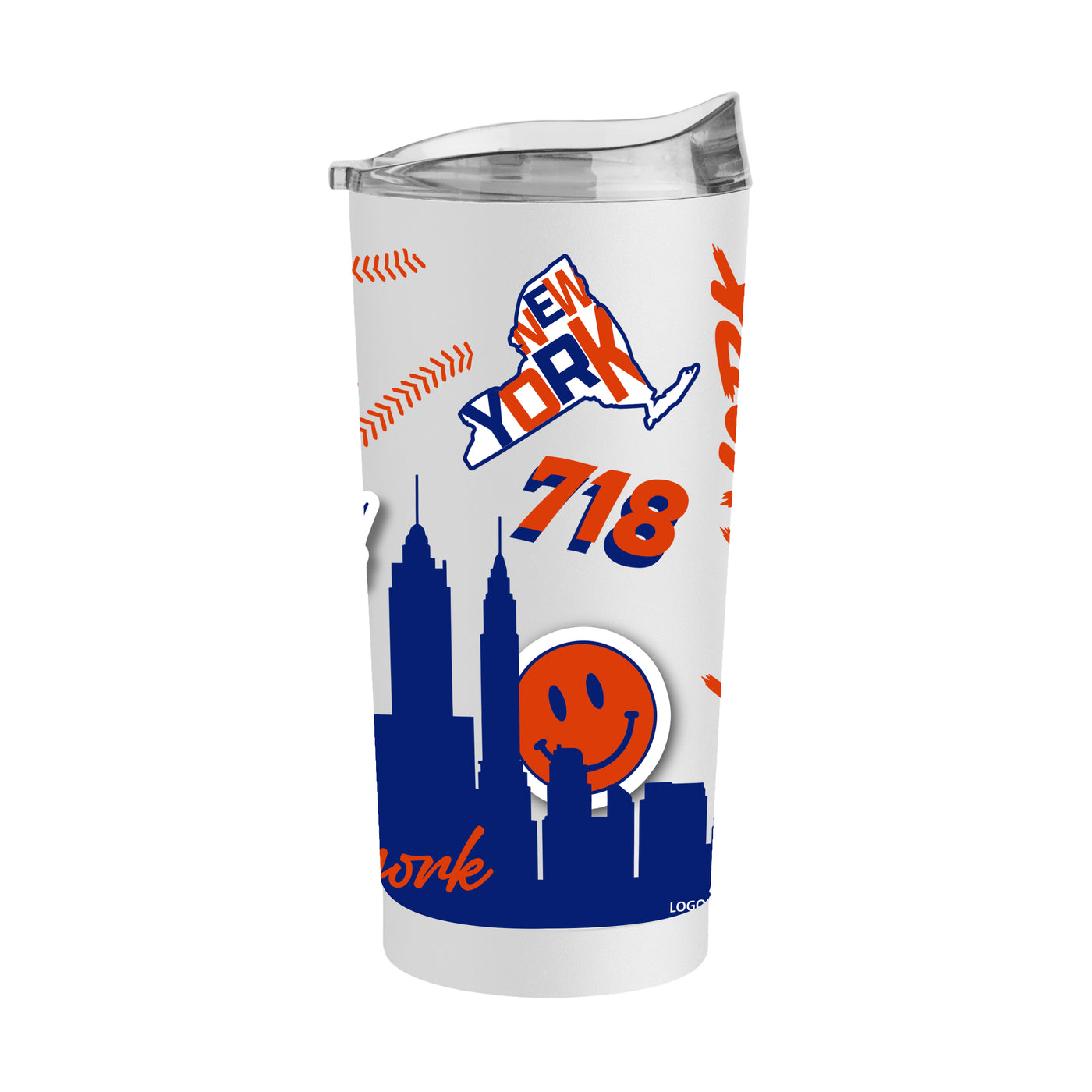 New York Mets 20oz Native Powder Coat Tumbler