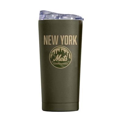 New York Mets 20oz Huddle Powder Coat Tumbler