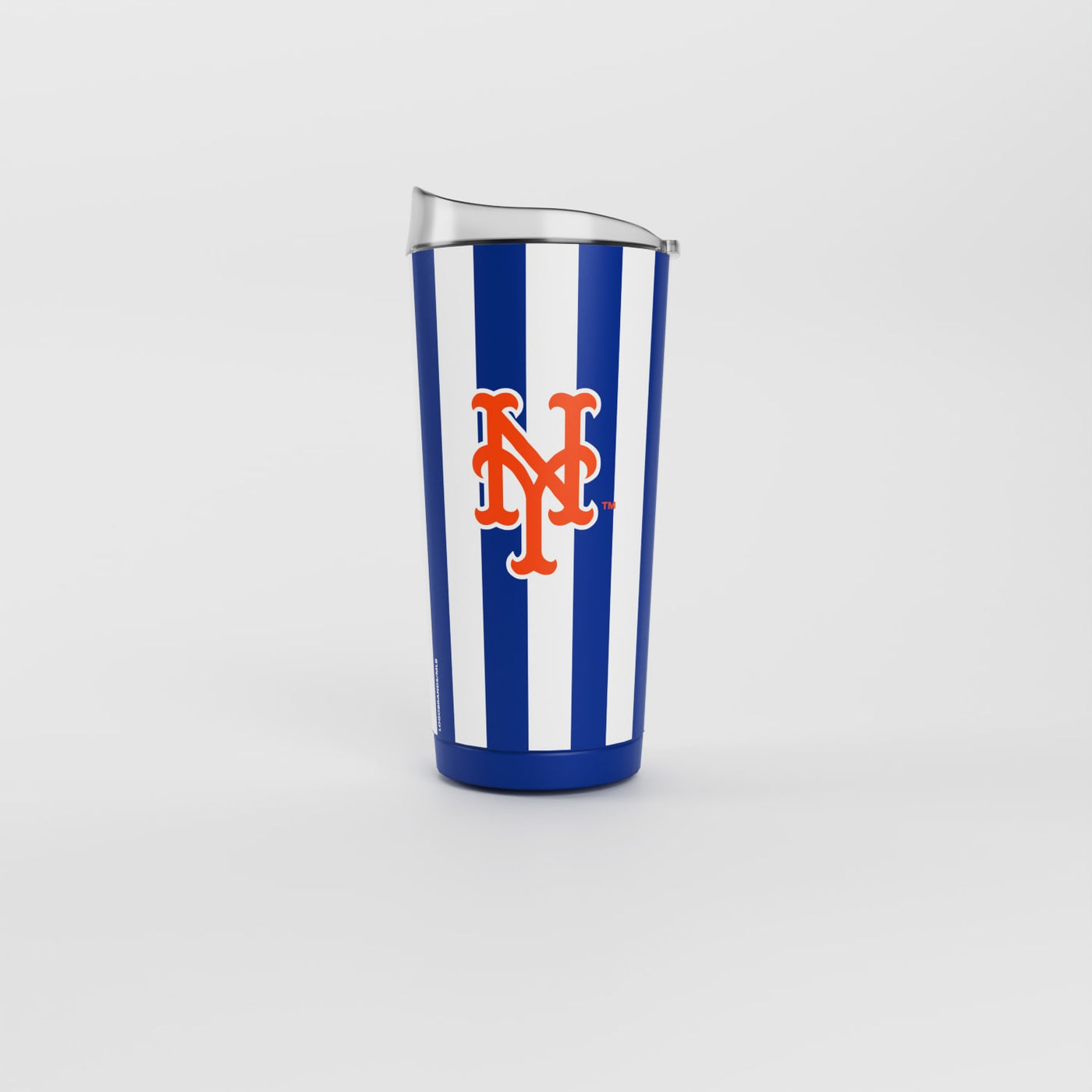 NY Mets 20oz Striped Powder Coat Tumbler