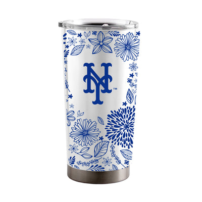 New York Mets 20oz Botanical Stainless Steel Tumbler