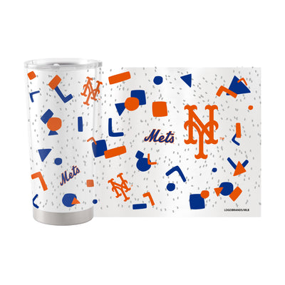 New York Mets 20oz Flashback Stainless Steel Tumbler