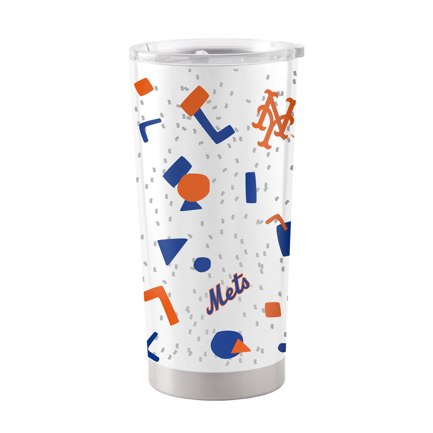 New York Mets 20oz Flashback Stainless Steel Tumbler