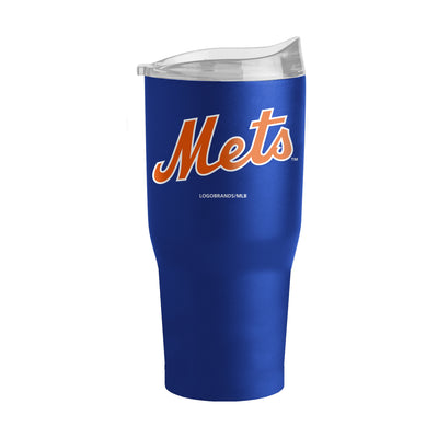 New York Mets 30oz Flipside Powder Coat Tumbler - Logo Brands
