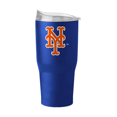 New York Mets 30oz Flipside Powder Coat Tumbler - Logo Brands