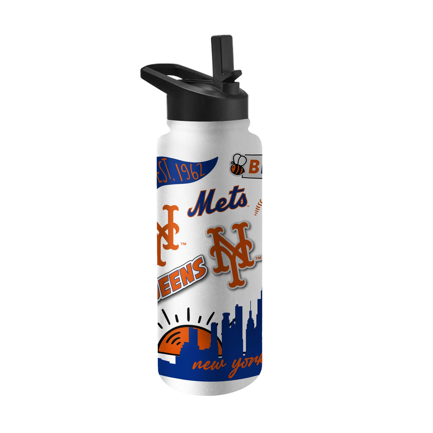 New York Mets 34oz Native Quencher Bottle
