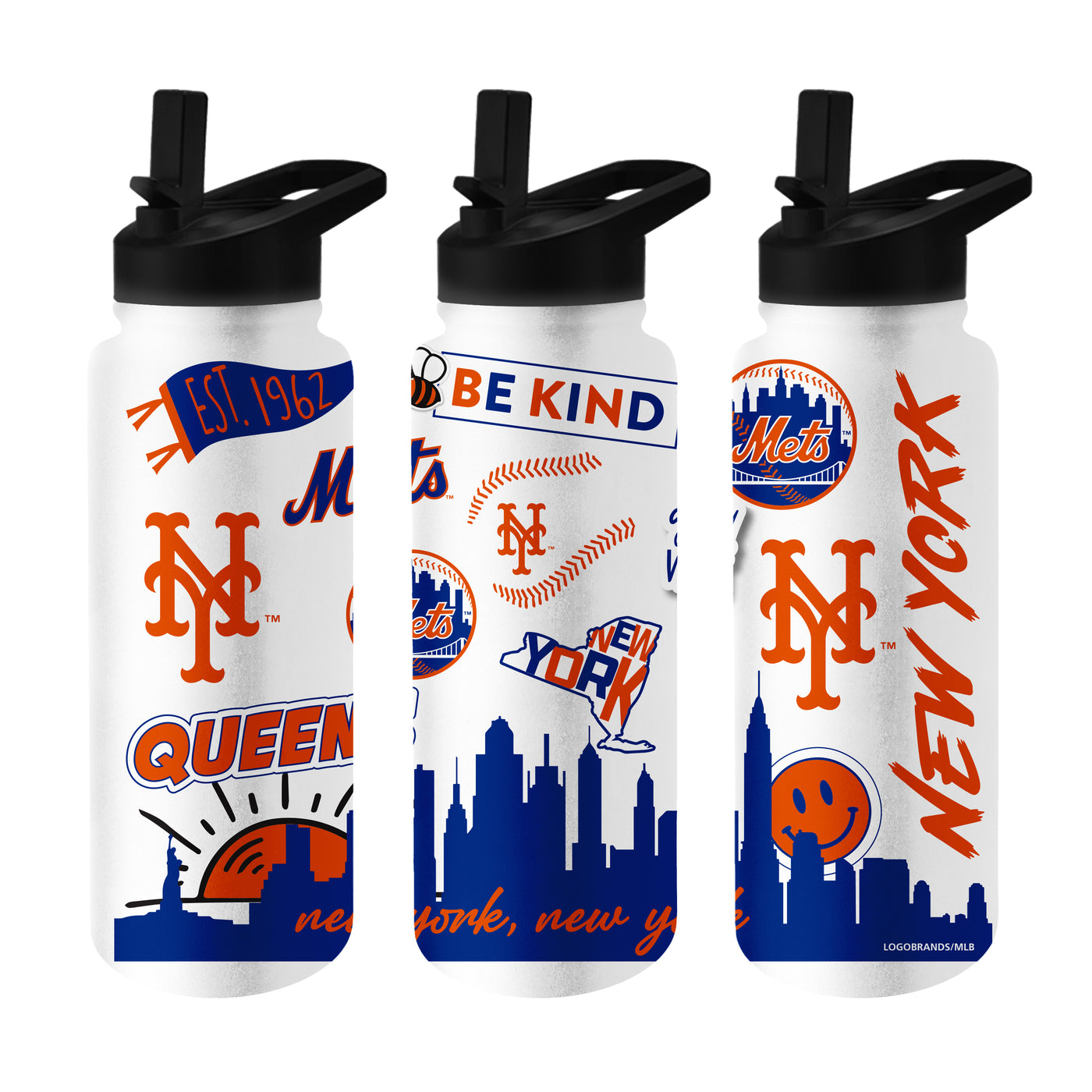 New York Mets 34oz Native Quencher Bottle