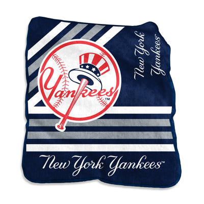 New York Yankees Raschel Throw - Logo Brands