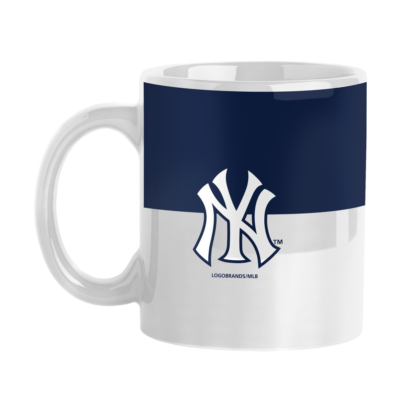 NY Yankees 11oz Colorblock Sublimated Mug
