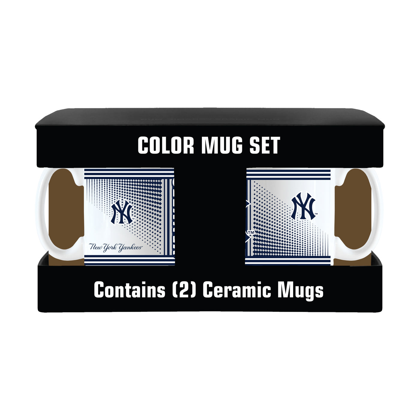 NY Yankees Hero MUG SET HERO - 2pk
