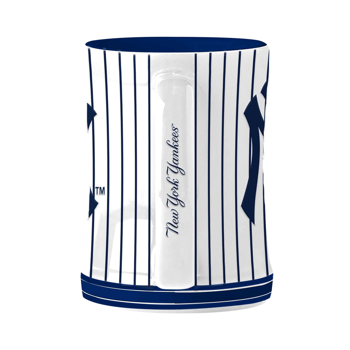 New York Yankees 14oz Pinstripe Relief Mug - Logo Brands