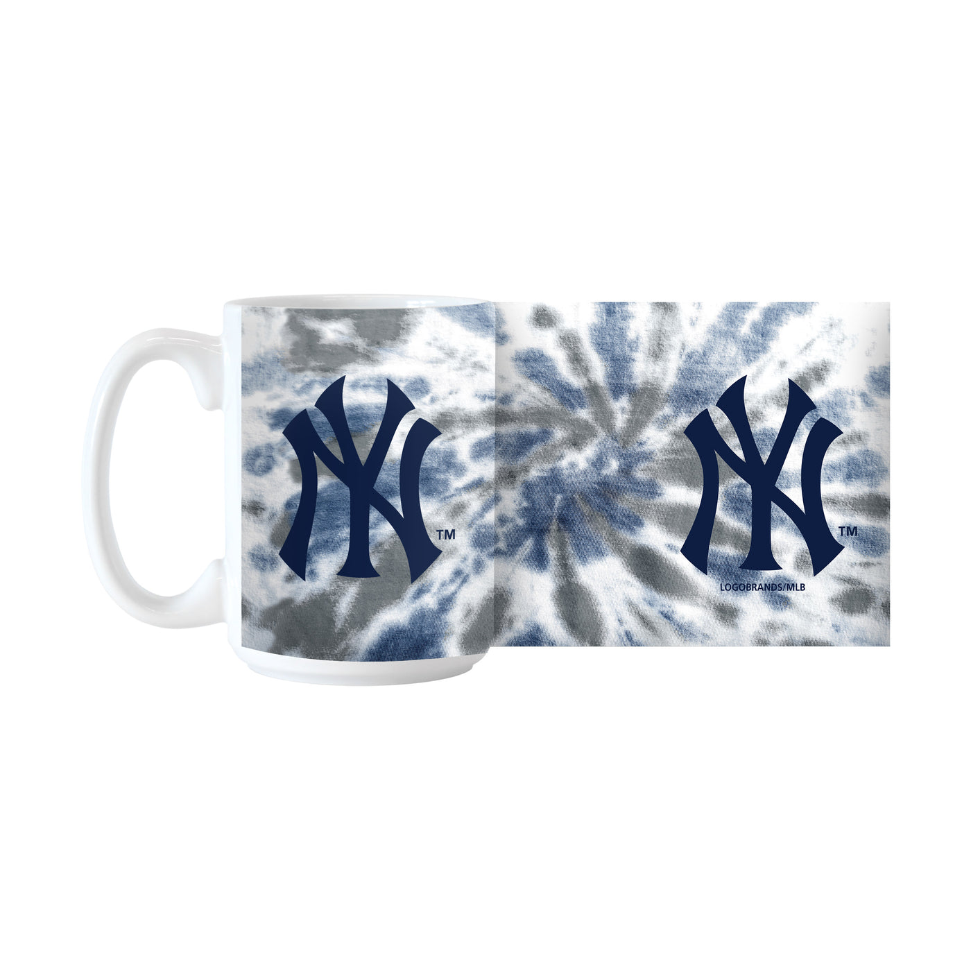 New York Yankees 15oz Tie Dye Sublimated Mug
