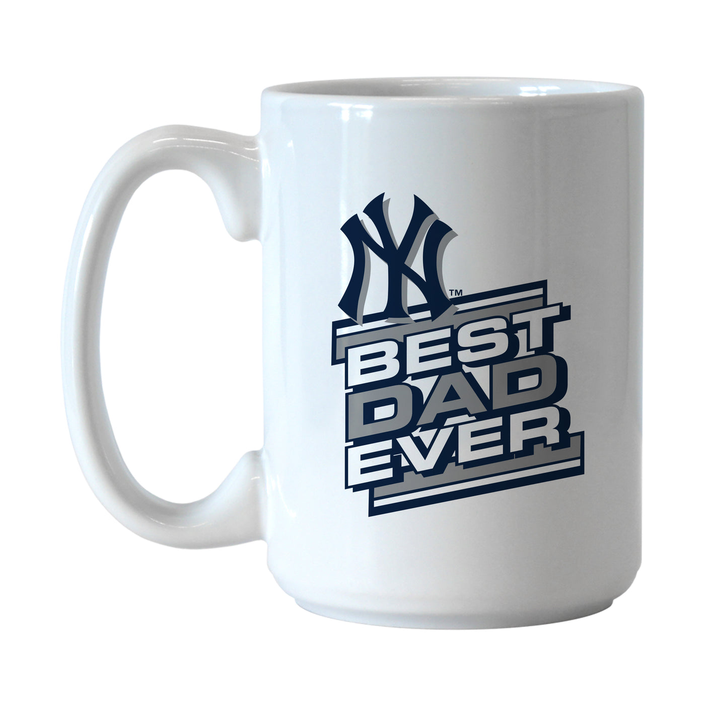 NY Yankees Best Dad Ever 15oz Sublimated Mug