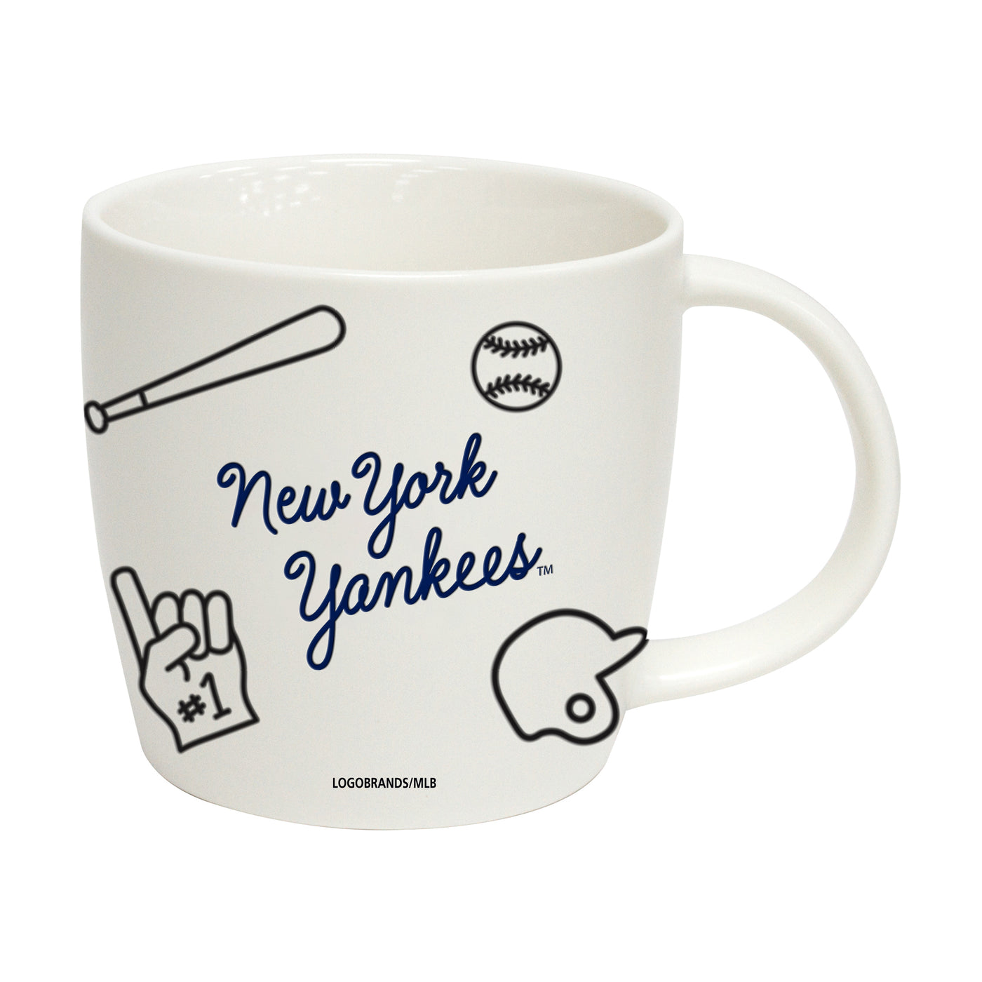NY Yankees 18oz Playmaker Mug