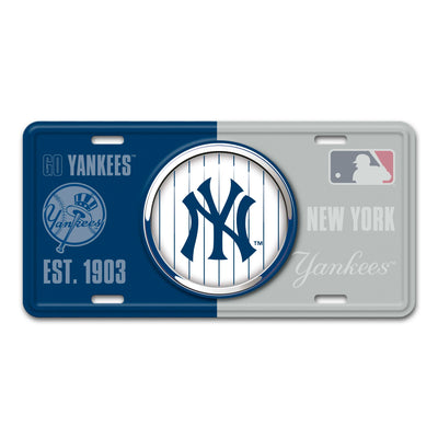 MLB - New York Yankees Embossed Metal License Plate