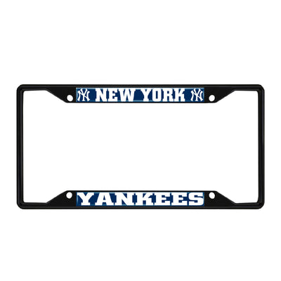 MLB - New York Yankees Black License Plate Frame