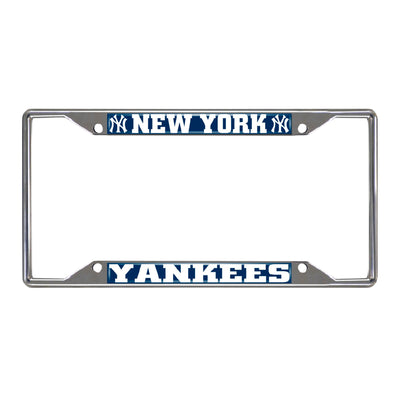 MLB - New York Yankees Chrome License Plate Frame