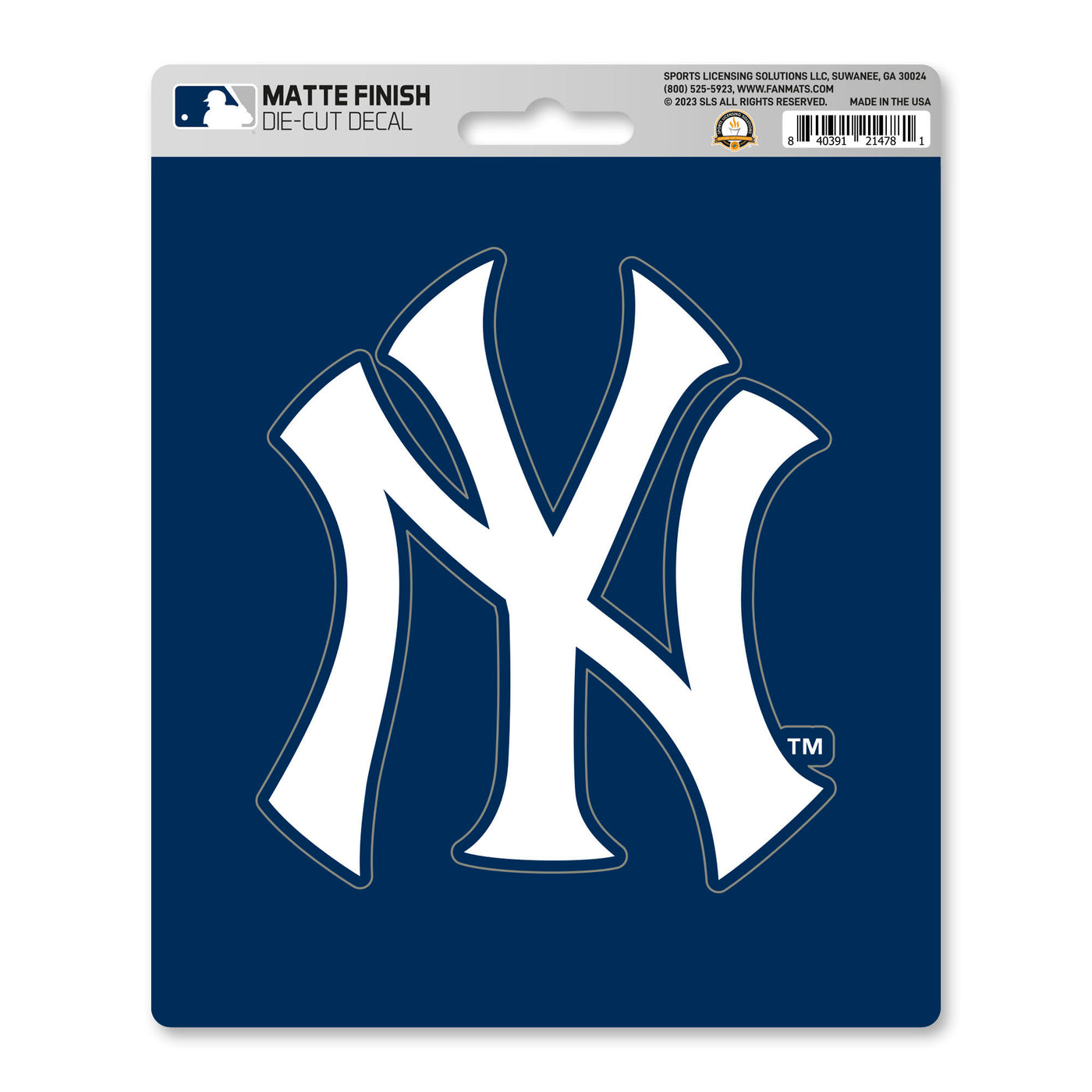 MLB - New York Yankees Matte Decal