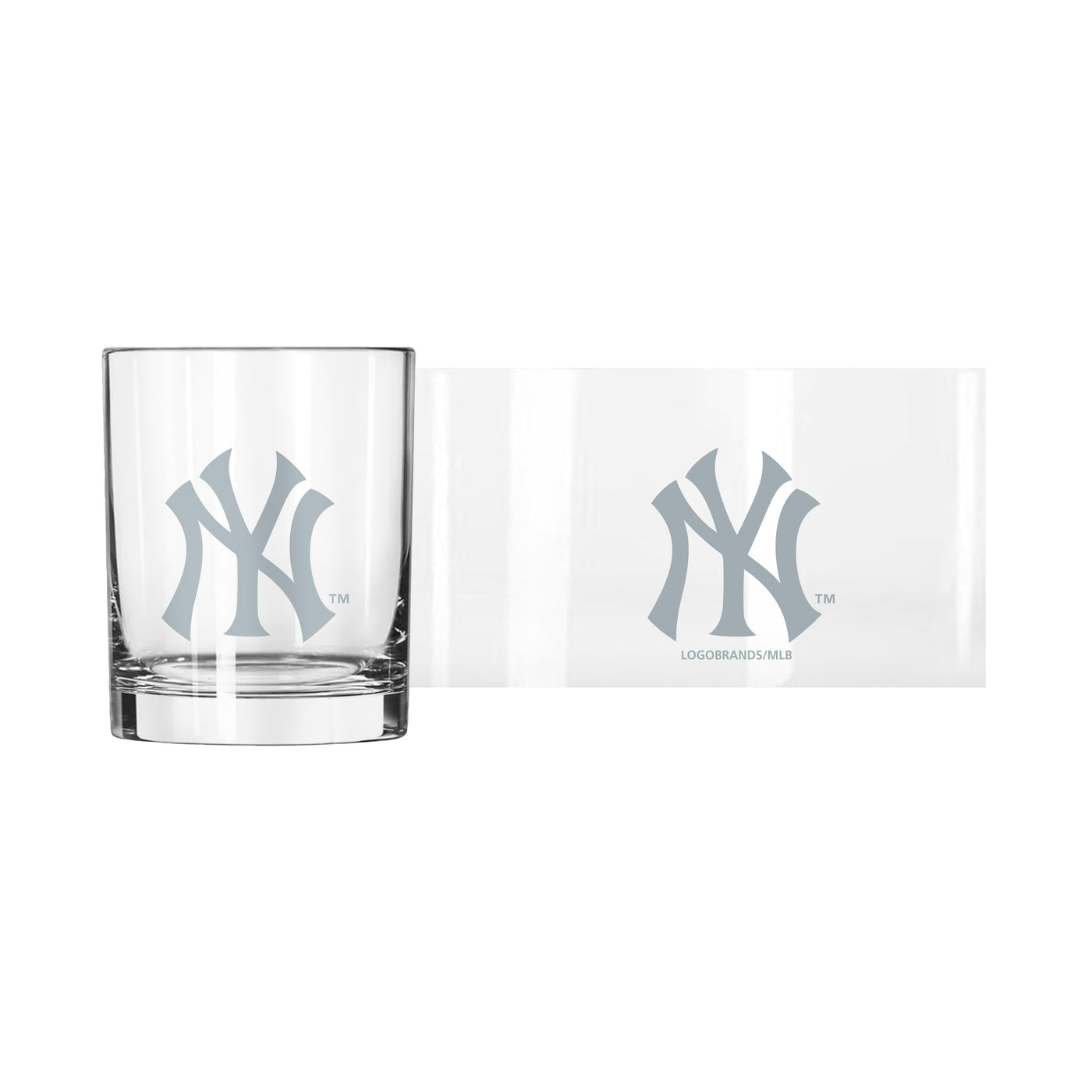 New York Yankees 14oz Frost Rocks Glass