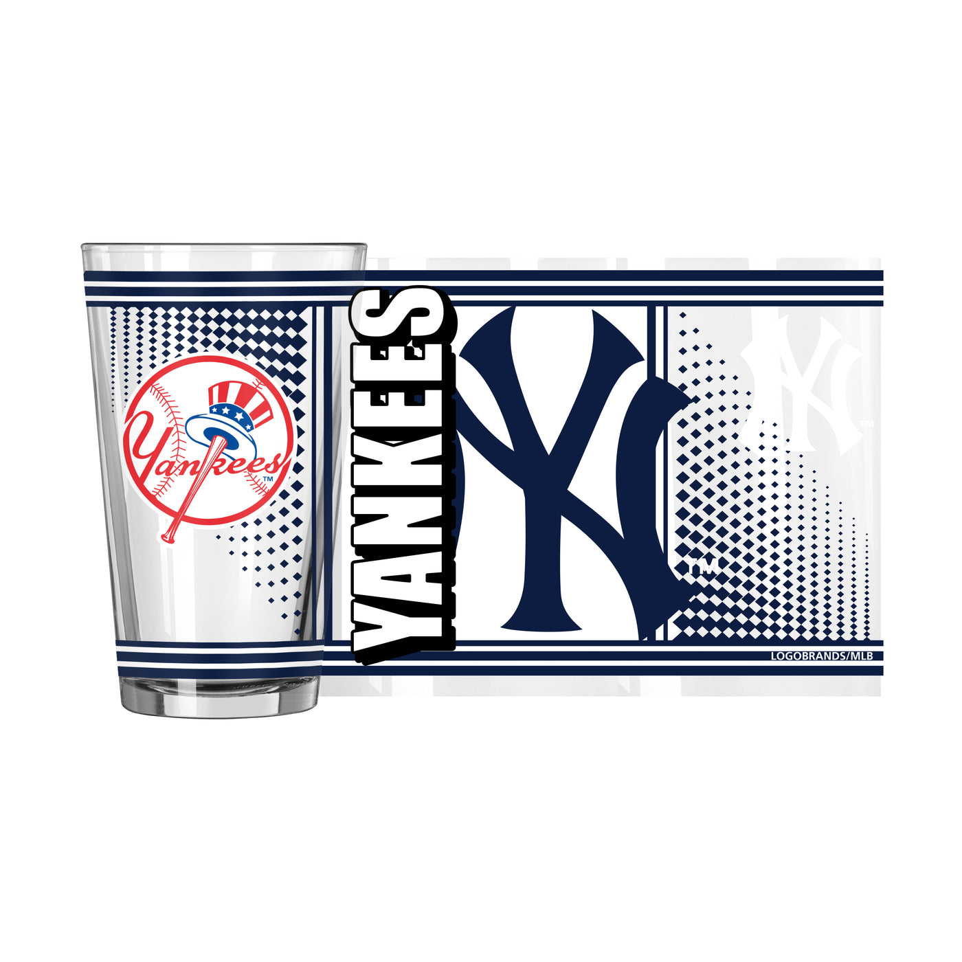 New York Yankees 16oz Hero Pint Glass