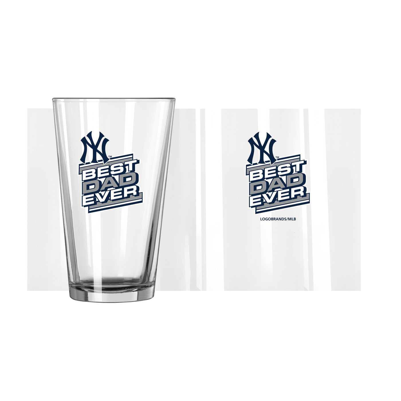 New York Yankees Best Dad 16oz Pint Glass