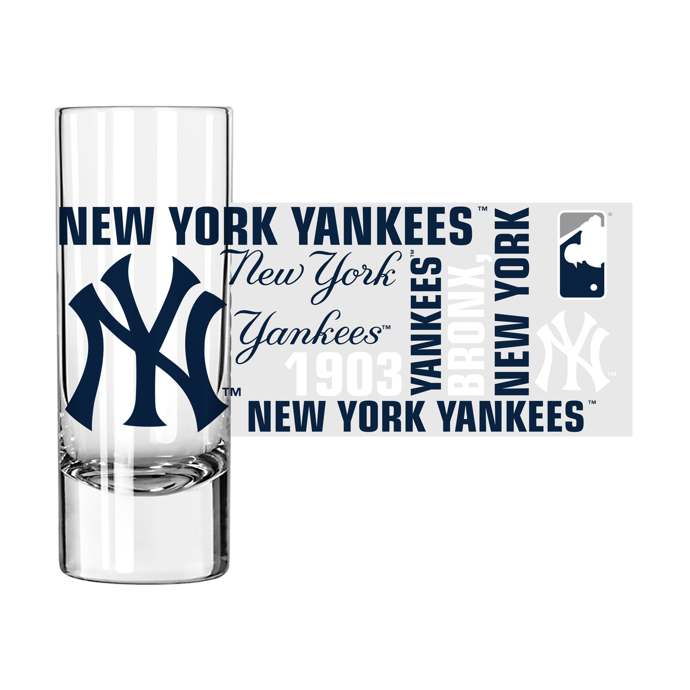 New York Yankees 2.5oz Spirit Shooter