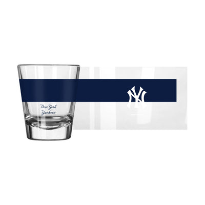 New York Yankees 2oz Colorblock Shot Glass
