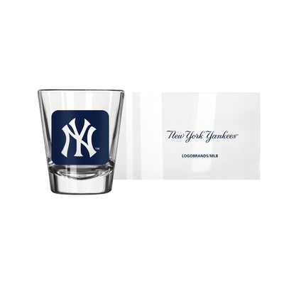 New York Yankees 2oz Cube Shot Glass