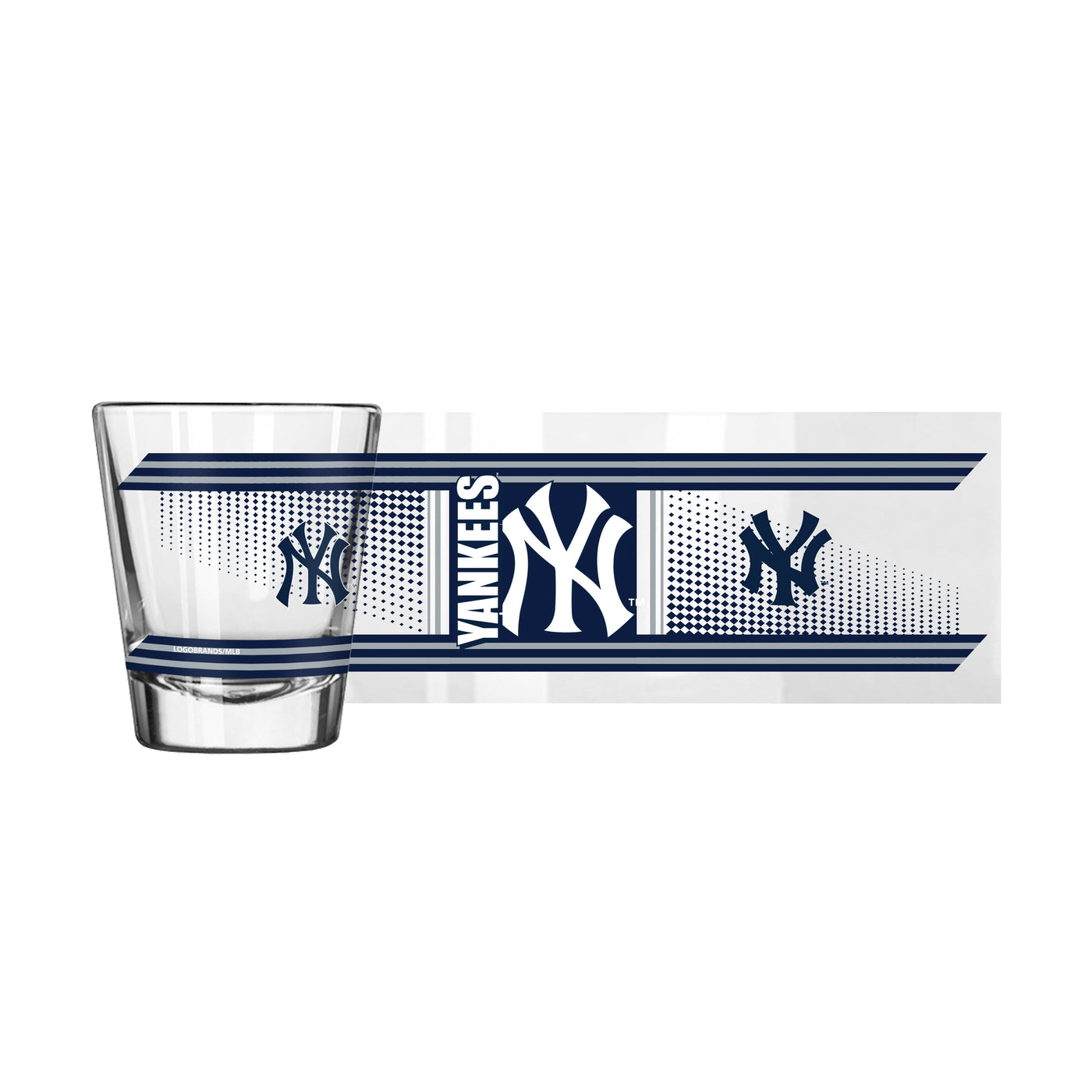 New York Yankees 2oz Hero Shot Glass