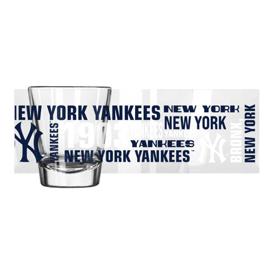 New York Yankees 2oz Spirit Shot Glass