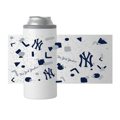 New York Yankees 12oz Flashback Slim Can Coolie