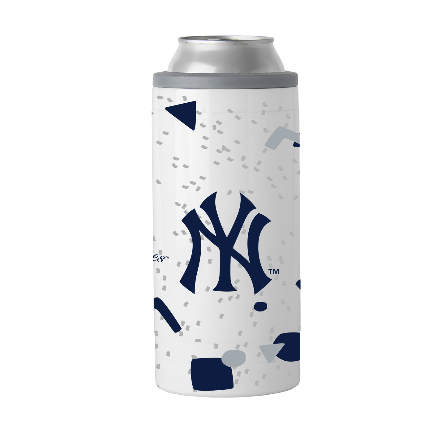 New York Yankees 12oz Flashback Slim Can Coolie