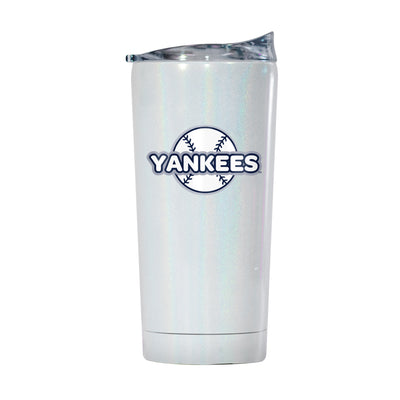 New York Yankees 20oz Bubble Iridescent Tumbler