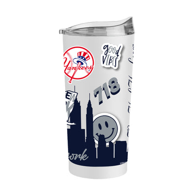 New York Yankees 20oz Native Powder Coat Tumbler
