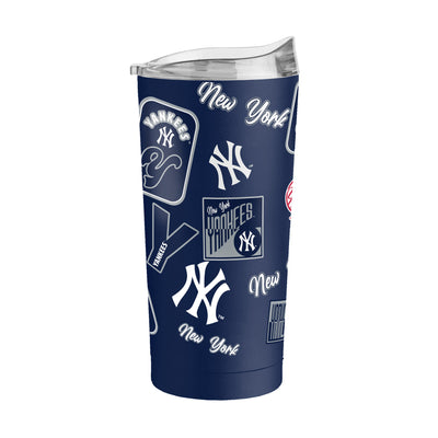 NY Yankees 20oz Dream Weave Powder Coat Tumbler